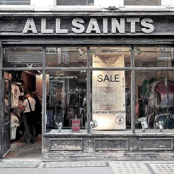 Gorgeous ALL SAINTS Party Dress Sheer Lace (Lined) Sexy Romantic $375 - Picture 9 of 9